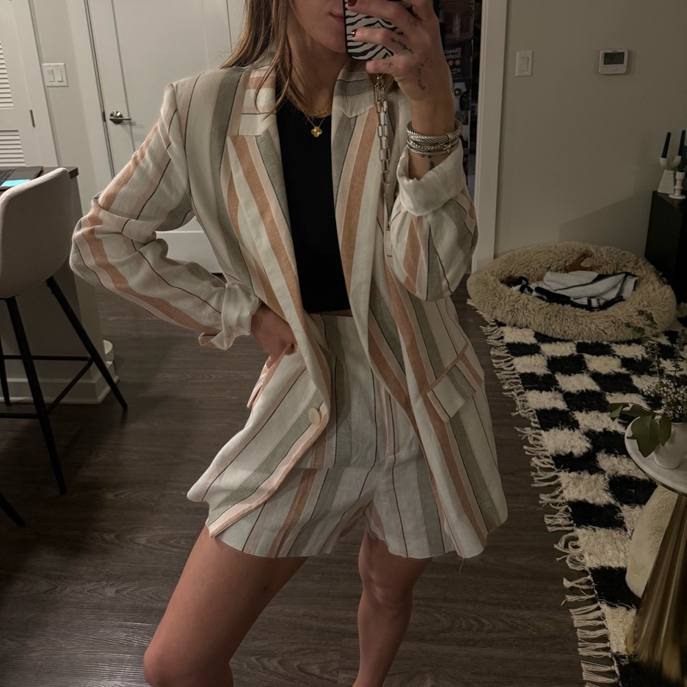 Zara Linen suit set